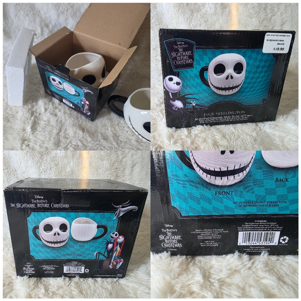 Nightmare Before Christmas Fan Collectibles Lot. Sweaters, Mugs, Funko Pops, Etc - Picture 8 of 16